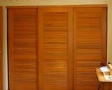 Pictures of Wood Closet Sliding Doors