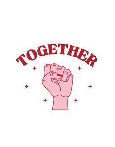 'Together' Poster | Unity logo, Strong symbol, Teamwork poster