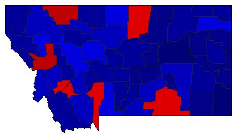 2020 Attorney General General Election Results - Montana