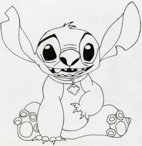 Nice drawing of Angel, Stitch's friend - Lilo and Stitch Coloring Pages ...