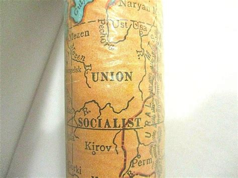 Vintage World Paper Map NOS 36" | eBay