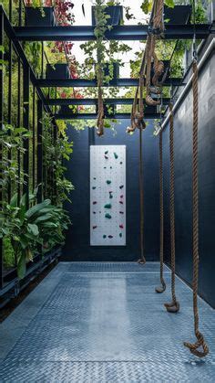 Industrial Urban Jungle Gym in 2024 | Garden gym ideas, Backyard jungle ...