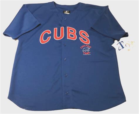 $25 Chicago Cubs MLB NL Logo Athletic Vintage 2001 Royal Blue Red ...