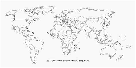 Printable World Map With Countries Blank Free