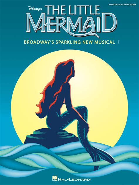 The Little Mermaid Broadway for Piano Sheet Music Guitar Chords Lyrics ...