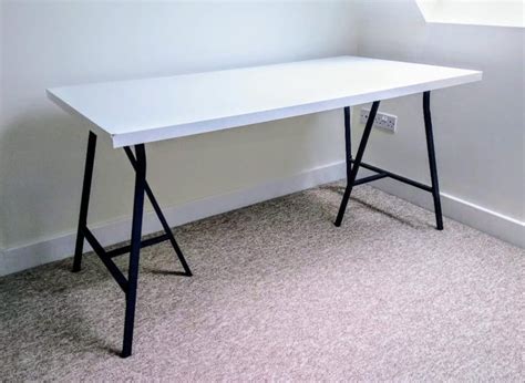 IKEA Lerberg trestle legs and Linnmon table / desk | in West Parley, Dorset | Gumtree