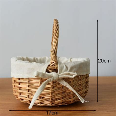 For Living Room Stylish Storage Basket Outdoor Use Easy Transportation | eBay