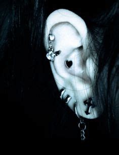 Pin by e. on rotting from the inside | Pretty ear piercings, Earings ...