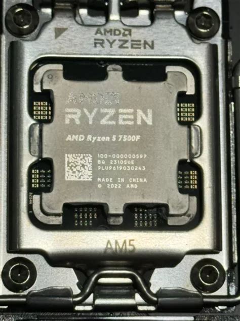 AMD RYZEN 5 7500F CPU, MSI Pro B650M-P Motherboard, 32GB DDR5-6000 RAM ...