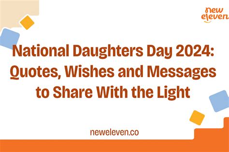 Happy National Daughters Day 2024: Wishes, Quotes and Message To Share