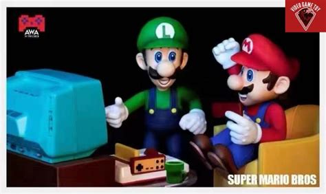 AWA Studio – Mario Bros Mario and Luigi – Video Game Toy