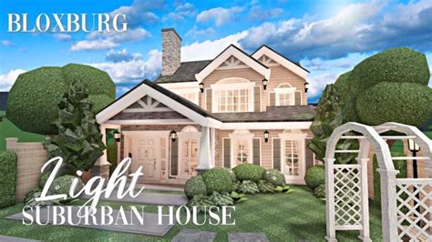 Roblox Bloxburg - Light Suburban Roleplay House Exterior - Minami Oroi ...