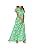 Women's Summer Casual Dress V-Neck Floral Print Maxi Dresses Short Flutter Sleeve Empire Waist ...