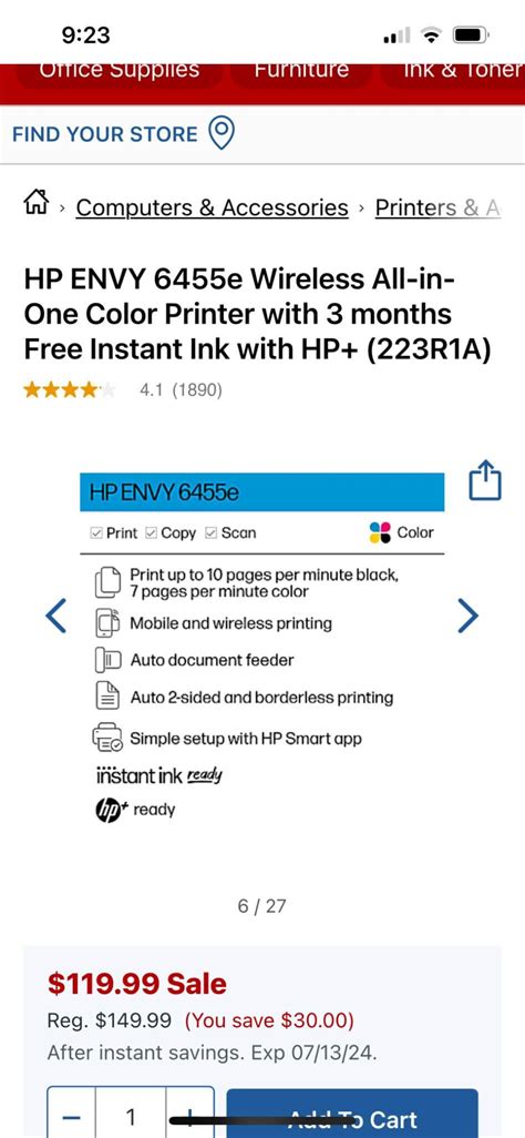 Wireless printer, color and black and white - Printers, Copiers & Fax Machines - Madison ...