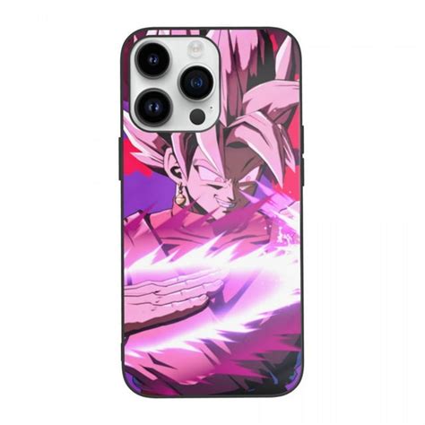 DBZ Black Goku Rose iPhone 15, iPhone 14, and iPhone 13 Series Case ...