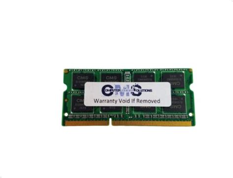 CMS 4GB (1X4GB) DDR3 10600 1333MHZ NON ECC SODIMM Memory Ram Upgrade ...