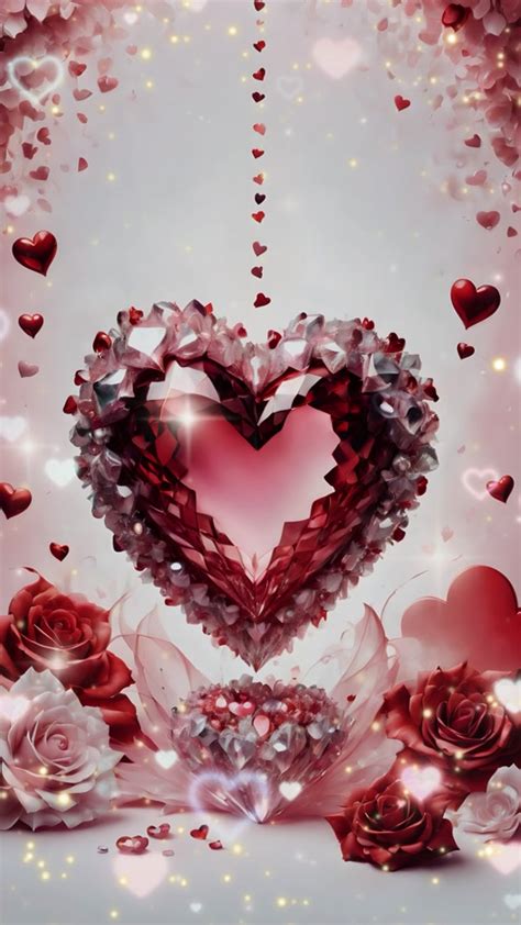 Heart Live Wallpapers 2024 | AI Heart HD Wallpaper | 4K Aesthetic Love ...