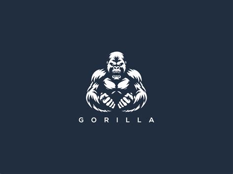 Gorilla Logo by Ben Naveed 🇺🇸 on Dribbble