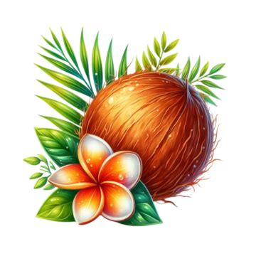 Coconut Shell Design PNG Transparent Images Free Download | Vector ...