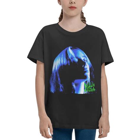 Billie Eilish Teenage Boys' Short Sleeve Crew Neck T-Shirts - Walmart.com