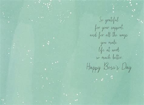 You're an Amazing Boss Gold Lettering and Triangles on Green Boss's Day ...