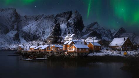 Lofoten Islands Wallpaper 4K, Ultrawide, Norway, Aesthetic