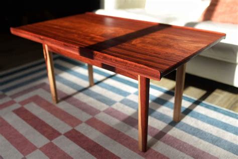 Coffee table - custom made, solid exotic hardwood - Coffee Tables - Surrey, British Columbia ...