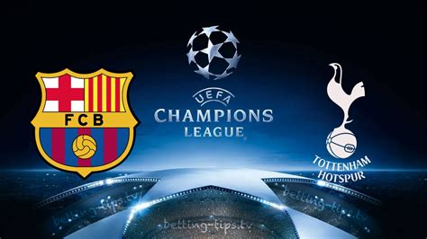 Champions League Barcelona vs Tottenham 11/12/2018