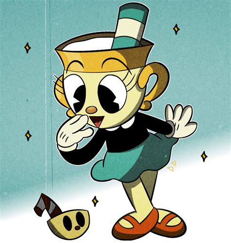 Mrs Chalice - Cuphead Fan Art DapperPlayz - Illustrations ART street