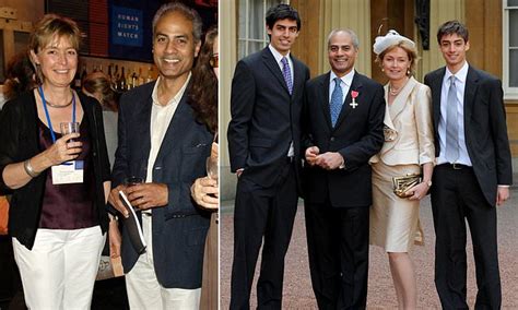 The 'amazing' family by George Alagiah's side: How wife Frances Robathan, his university ...