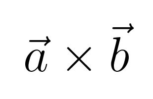 Cross Product Symbol in LaTeX - LaTeX-Tutorial.com