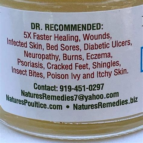 Buy 100% Natural Antiseptic Healing Cream: Dr. Recommended, 5X Faster Healing, Wounds, Infected ...