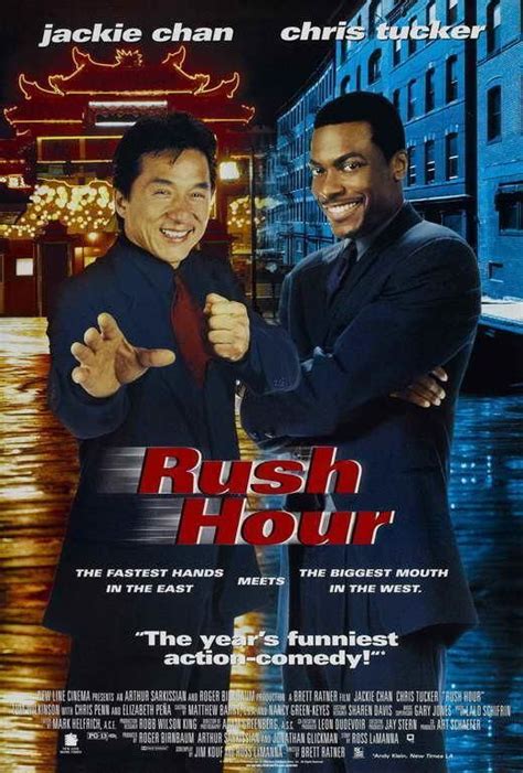 Rush Hour Movie Poster 27 X 40 Jackie Chan, Chris Tucker, A, Licensed ...