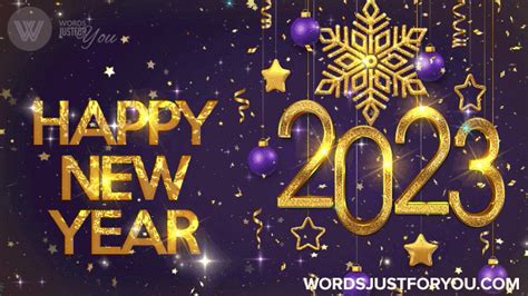 Happy New Year 2023 - 6986 » WordsJustforYou.com - Original Animated ...