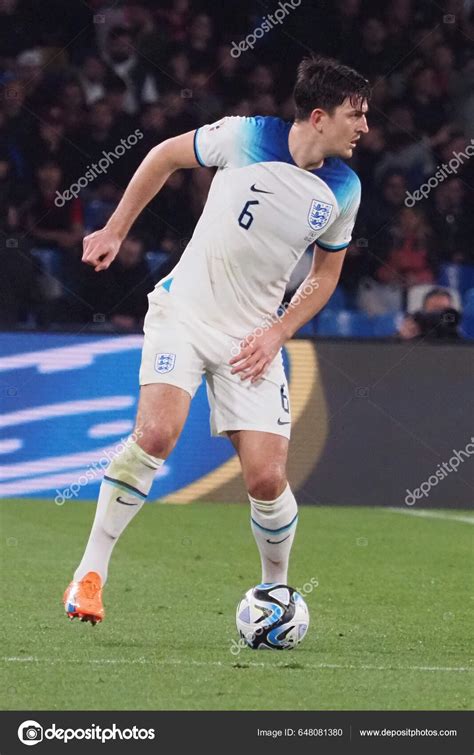 Harry Maguire Player England Qualifying Match Euro 2024 Italy England ...