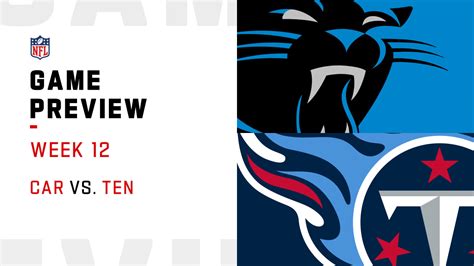 Carolina Panthers vs. Tennessee Titans preview | Week 12