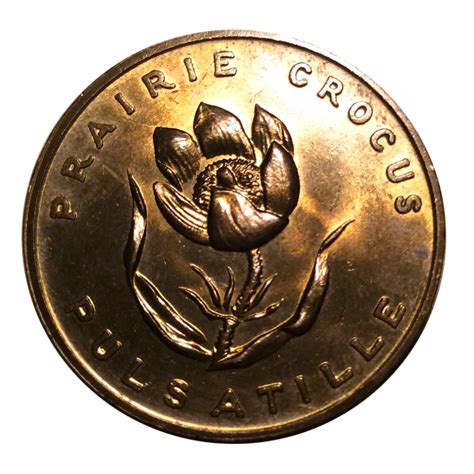 OTD: Prairie crocus named floral emblem of Manitoba - Canadian Coin News