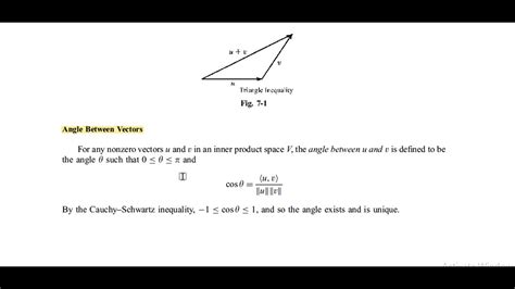 Cauchy Schwarz Inequality (Proof) | Angle b/w vectors with Examples | Orthogonality with Example ...