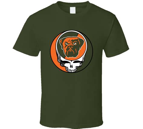 Cleveland Browns Dog Logo t-shirt Steel your Face Garcia Greatful inspired NFL fan t-shirts