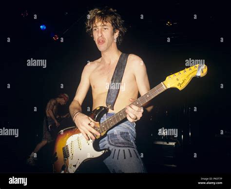 Red Hot Chili Peppers, here guitarist Hillel Slovak, on 09.02.1988 in München / Munich. | usage ...