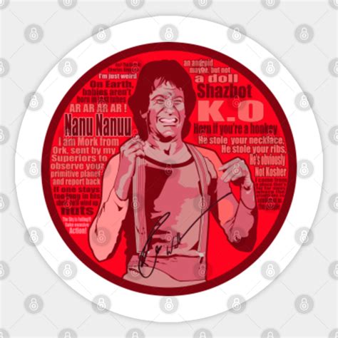 Mork quotes - Ork - Sticker | TeePublic