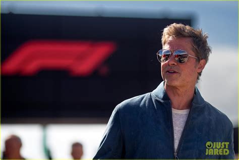 Brad Pitt & Lewis Hamilton Attend F1 Grand Prix of Great Britain, Star ...