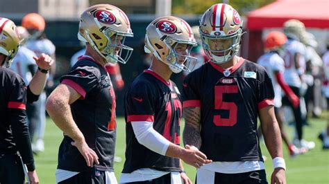 49ers' unofficial depth chart reveals interesting QB listing | Yardbarker