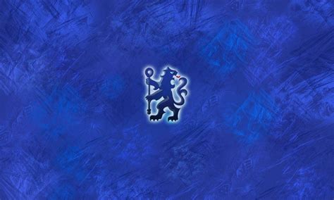 Download Chelsea Fc Lion And Staff Logo Wallpaper | Wallpapers.com