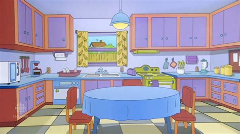 Iconic Television Kitchen: Simpsons kitchen