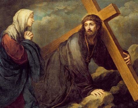 Christ at Calvary Painting by Bartolome Esteban Murillo