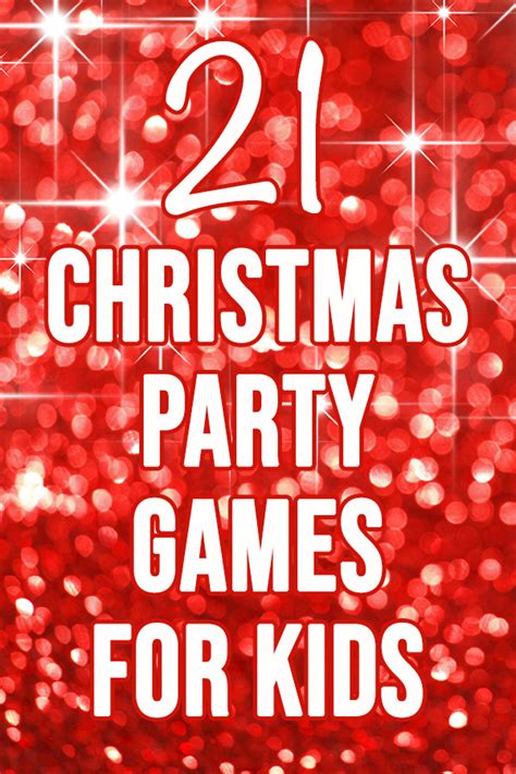 21 Christmas Party Games for Kids & Families