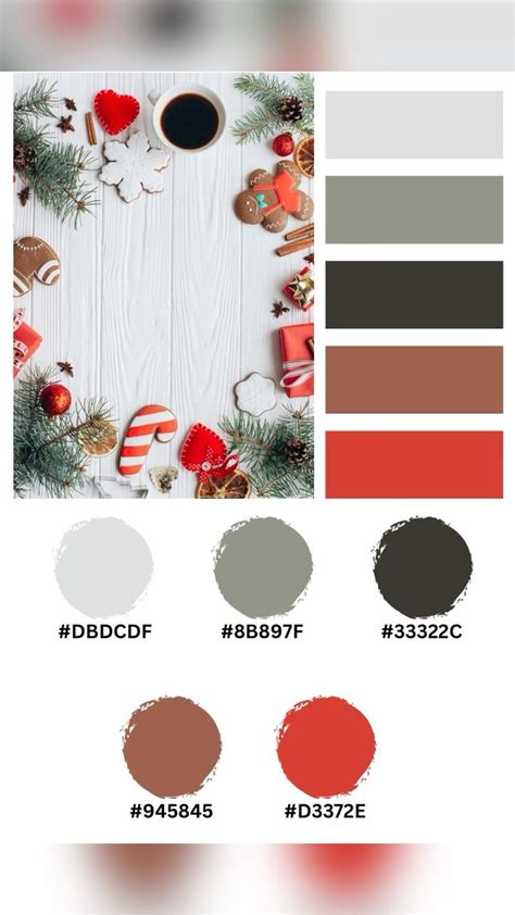 Christmas Hex Codes | Christmas color palette, Color palette, Christmas table decorations