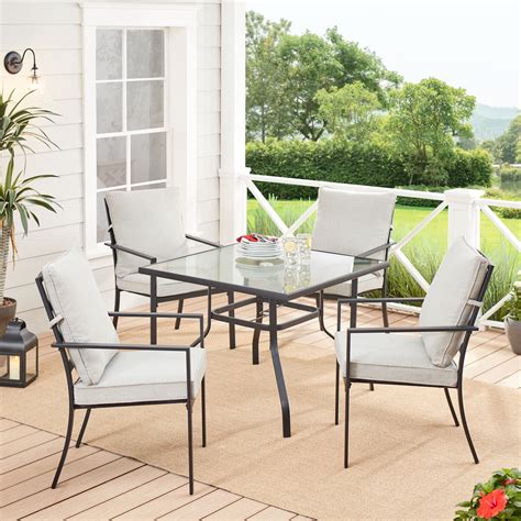 Mainstays Alexandra Square 5 Piece Patio Dining Set - THE SHOOT