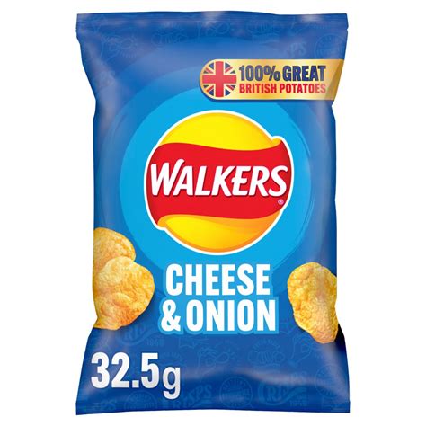 Walkers Cheese & Onion Crisps 32.5g | Best-one